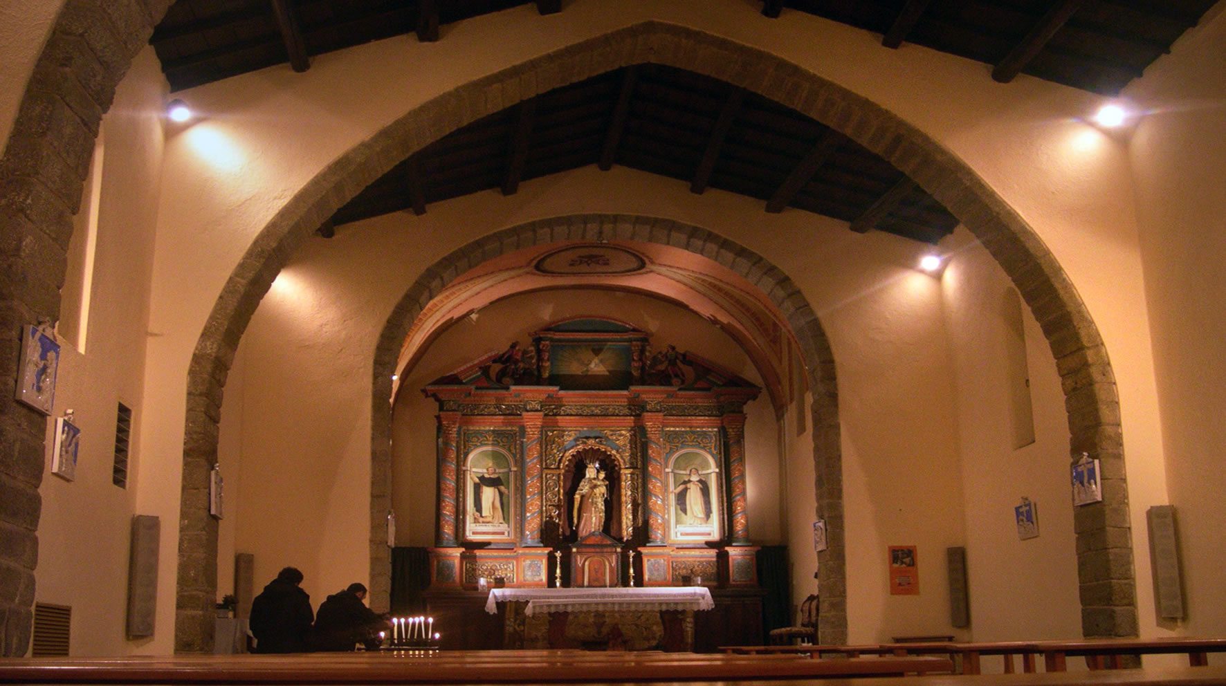 interno Oratorio del Rosario, Tempio Pausania