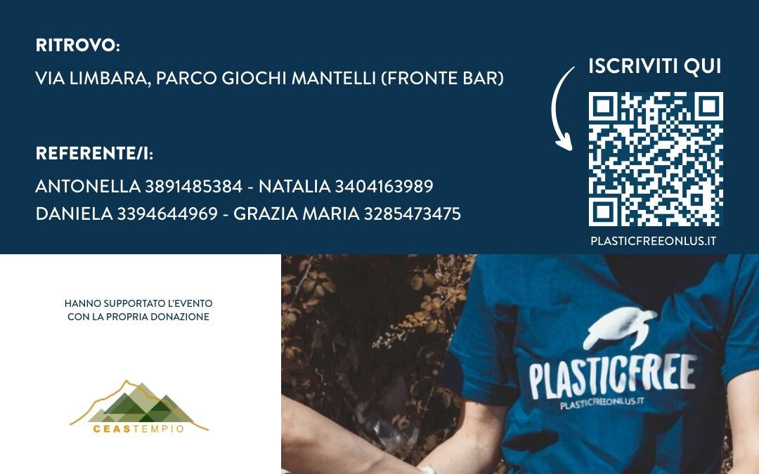 Plasticfree | 19 maggio dedicato alla pulizia ambientale